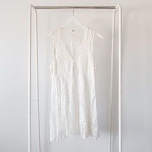 Free People Off White Lace Dress - Size 4